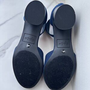 Style & co navy blue Wedge Sandals